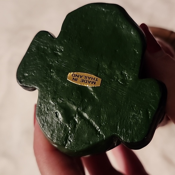 VINTAGE  FORGET ME NOT COMPUTER ORNAMENT  & SANTA FIGURINE - Picture 9 of 10